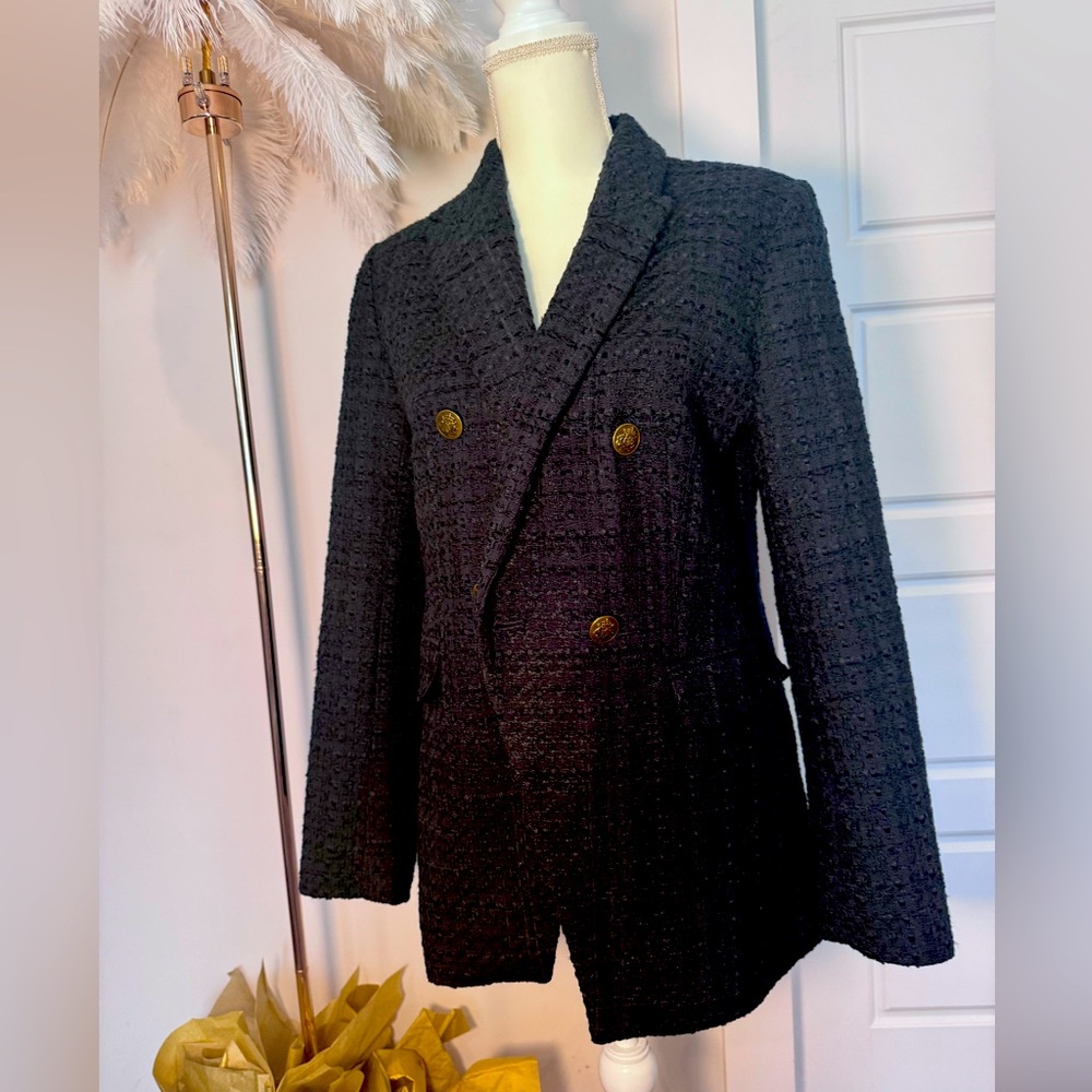 LOFT Navy Blue Blazer Size 4